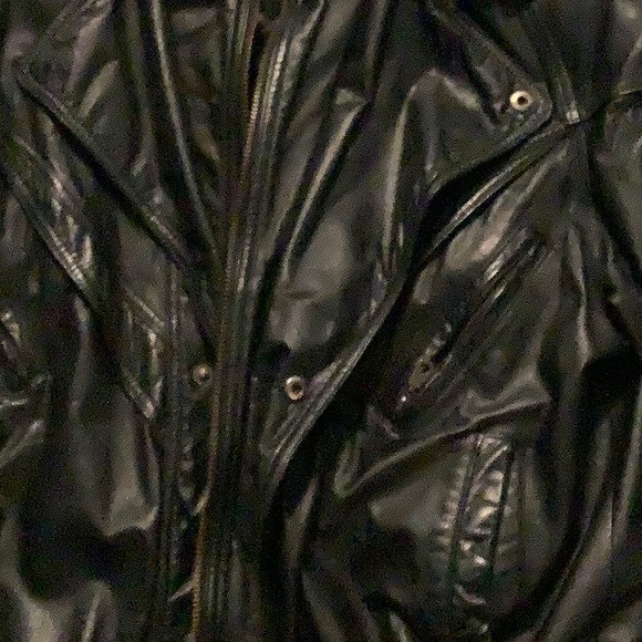 Mens Black Leather Jacket - Picture 7 of 10